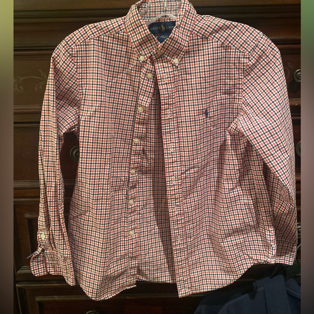 Boys Long Sleeve Button Down Shirt